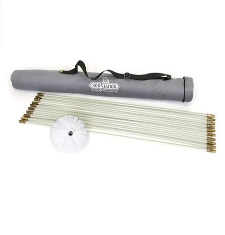 Flexibele veegset 10 m Stokset met 15,2 cm zachte borstel