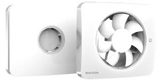 Badkamerventilator Svensa met geur-, vocht-, lichtsensor en timer Ø 100-125 mm (Tijdelijk uitverkocht)