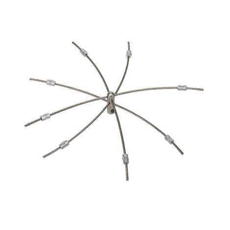 Power Veegkoppen Heavy Duty RVS Powerketting Groot 50 cm