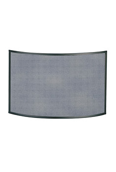 Vonkenscherm Antraciet 125 / 686 Gebogen Front 