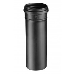 PPS Ø 80 mm LTV zwart pijp L= 500 mm