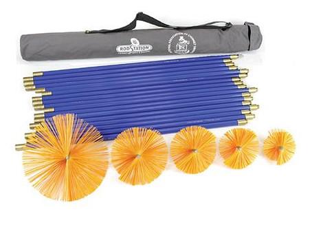 18m Star Stokset met 13, 15, 18, 20, 36 cm borstels incl NACS tas