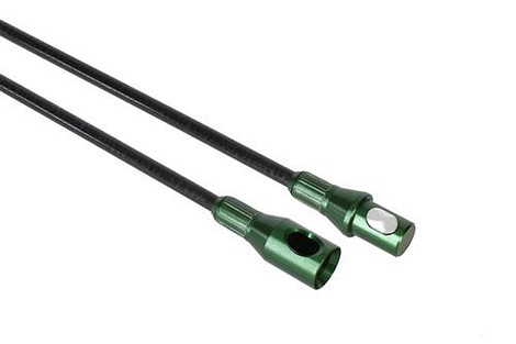 Power veegstok 1 meter Superflexibel 8 mm groen