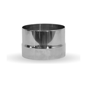 ABCAT aansluitstuk afwaterend RVS Ø 150 mm 