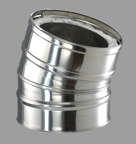 ICS 25 RVS Ø 150/200 mm bocht 15