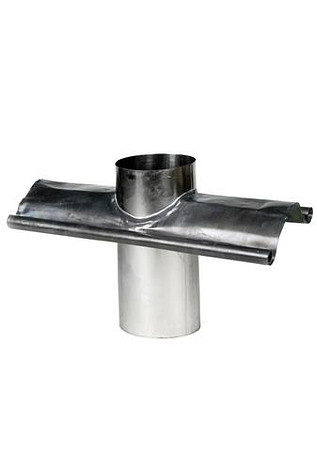 HT RVS DW 100/150 mm Nok Loodslab