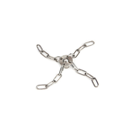 Power Veegkoppen Heavy Duty RVS Powerketting Klein 30 cm