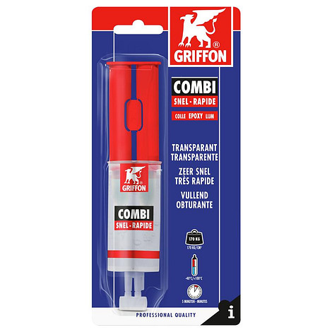 Griffon Combi Snel – 2-componenten epoxylijm 24 ml