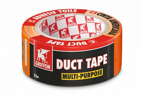 Griffon Duct Tape MP Oranje 25M x 48MM