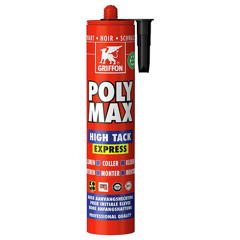 Griffon Poly Max® High Tack Express – zwart 435 g