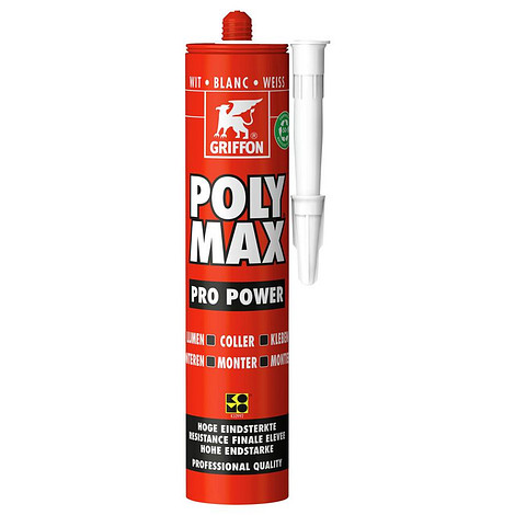 Griffon Poly Max Pro Power Express Wit 425G