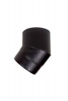 Kachelpijp Antraciet 2 mm Ø 150 mm Bocht 45°