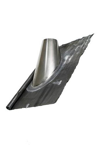 HT RVS DW 100/150 mm Loodslab  45° - 60°