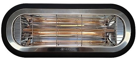 Herschel Infrarood Terrasheater Miami Zwart 2000W 