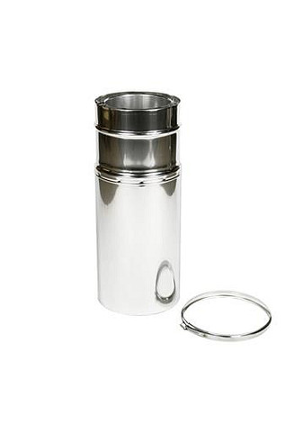 HT RVS DW 100/150 mm Paspijp L = 110-370 mm Geïsoleerd