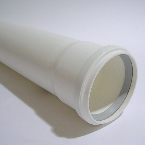Rolux PP R.G. Wit Ø 80 mm pijp L=1000 mm