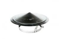 Regenkap RVS Ø 200 mm