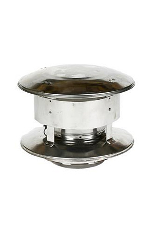 HT RVS DW 80/130 mm Trekkap zonder gaas