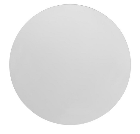 Vloerplaat Glas Rond Ø 80 cm 6 mm dik (Helder)