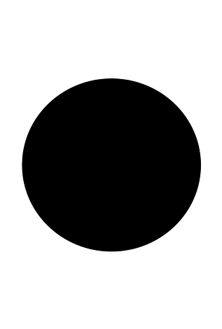 Vloerplaat Zwart Rond Ø 80 cm 2 mm dik (Hier zit levertijd op)