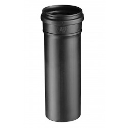 PPS Ø 80 mm LTV zwart pijp L= 500 mm