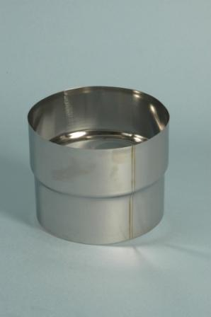 Flex RVS aansluitstuk zonder ring Ø 110 mm