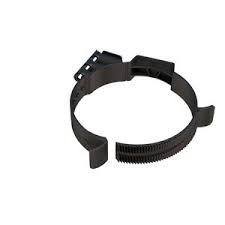 PP Ø 80 mm LTV zwart beugel
