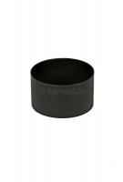 Kachelpijp Antraciet 2 mm Ø 150 mm Kachelaansluiting