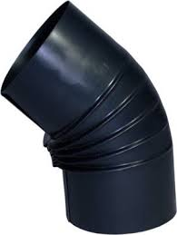 Blauw Gegloeid Ø 100 mm Bocht 45° 